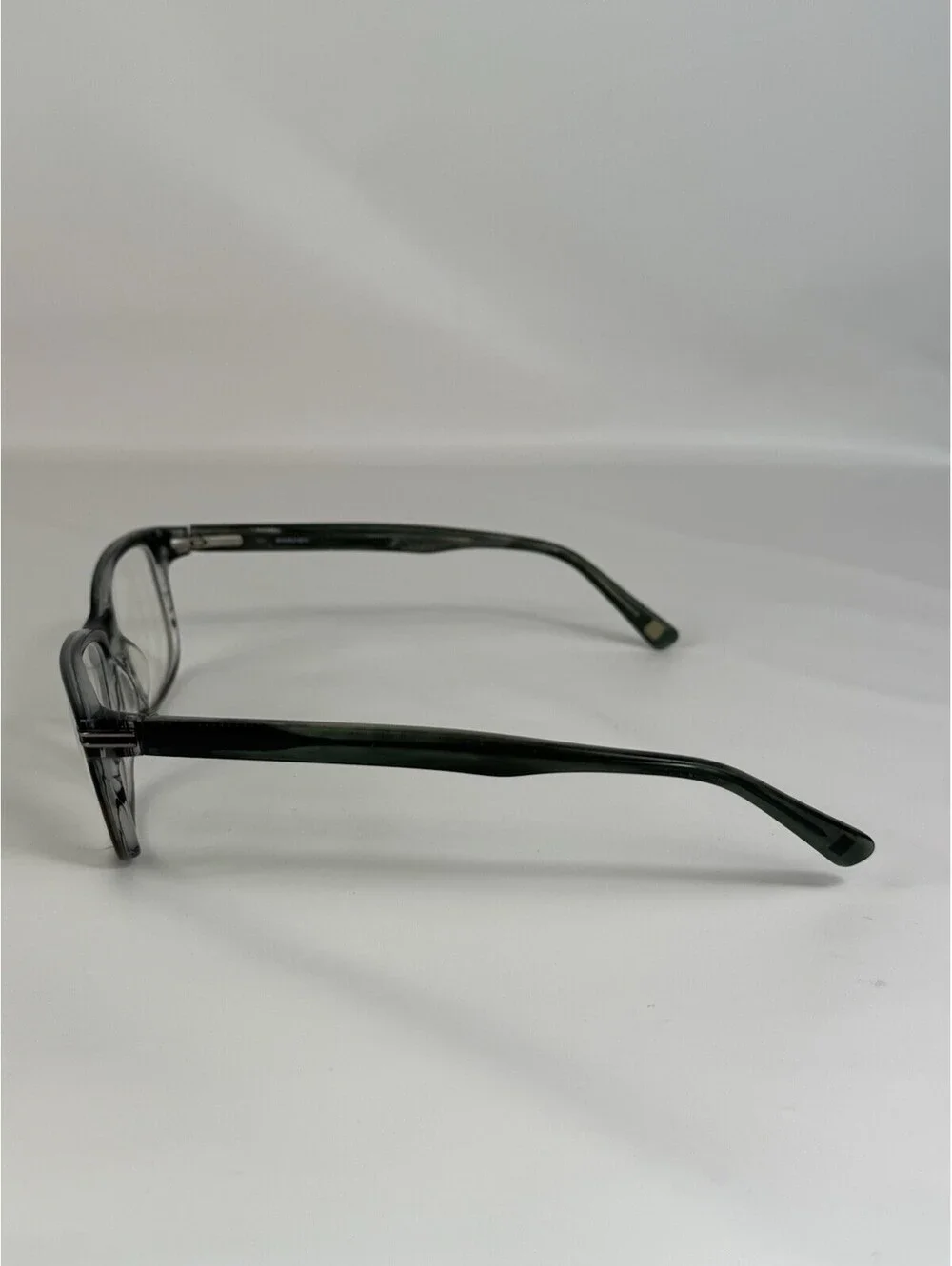 Marchon NYC 53:17 140 Black / Green Mens Eye Glasses Frames Only